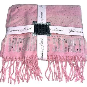 Victoria’s Secret Winter Angel Collection Sparkle Signaturee Stripe Scarf